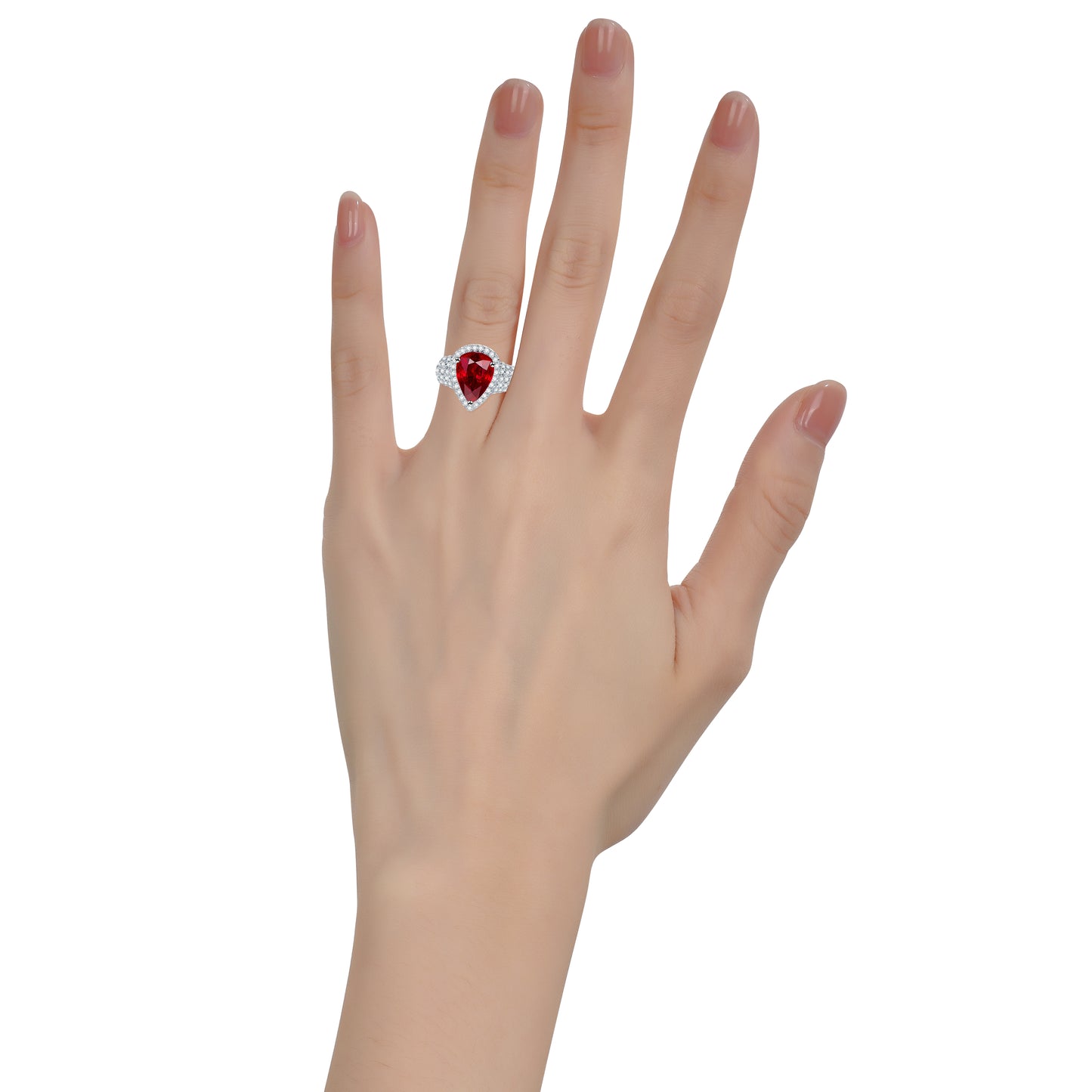 1.05ct Nature Pigeon Blood Ruby Ring