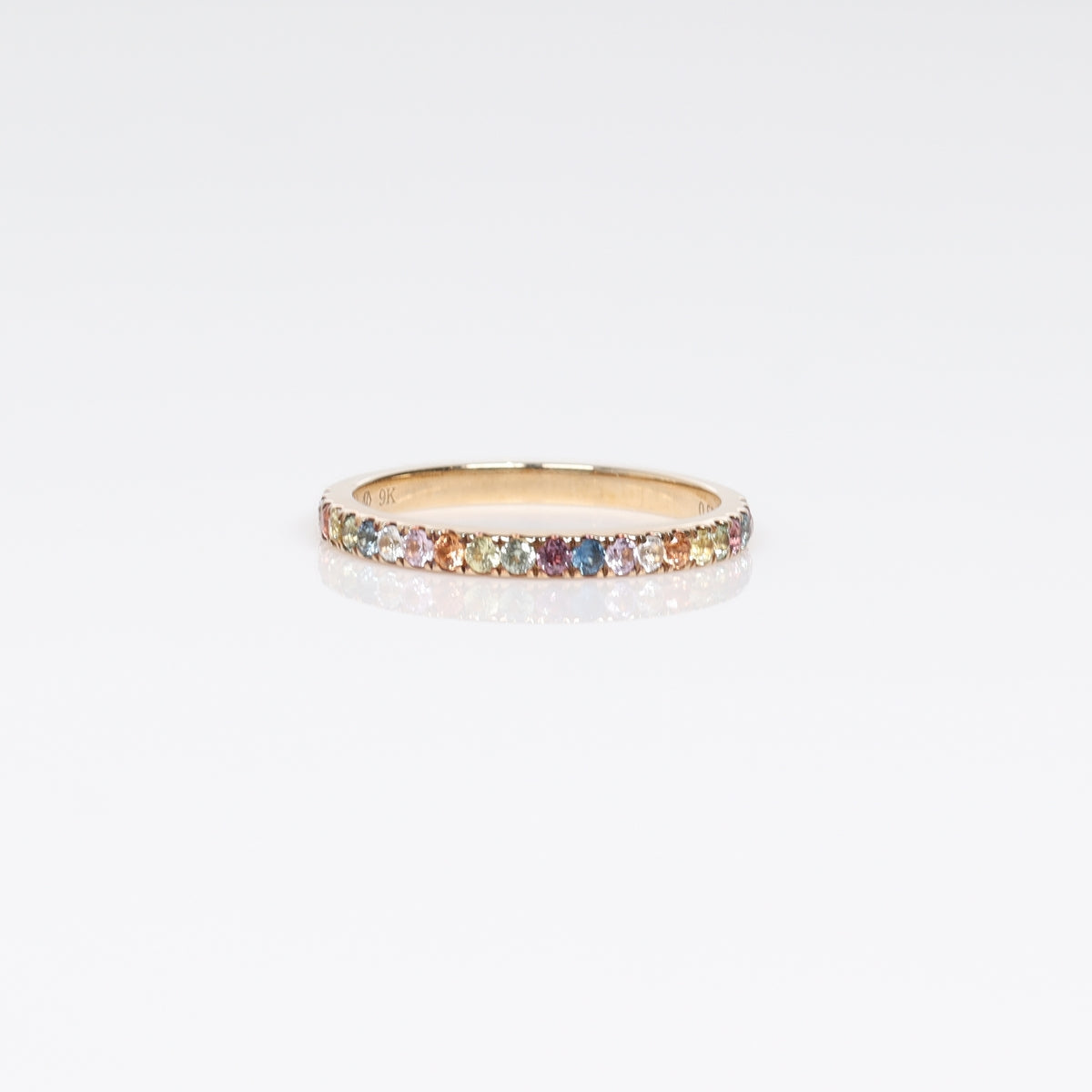 Nature Multicolour Sapphire Ring - Band